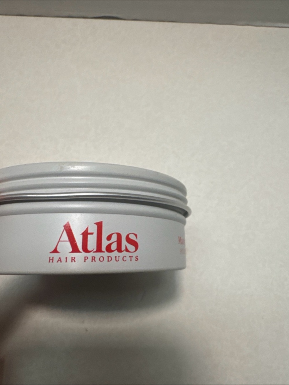 Atlas Hair Products Matte Texture Clay 2.4fl oz New Made In Usa Hold 7 Shine Dul - Picture 4 of 8